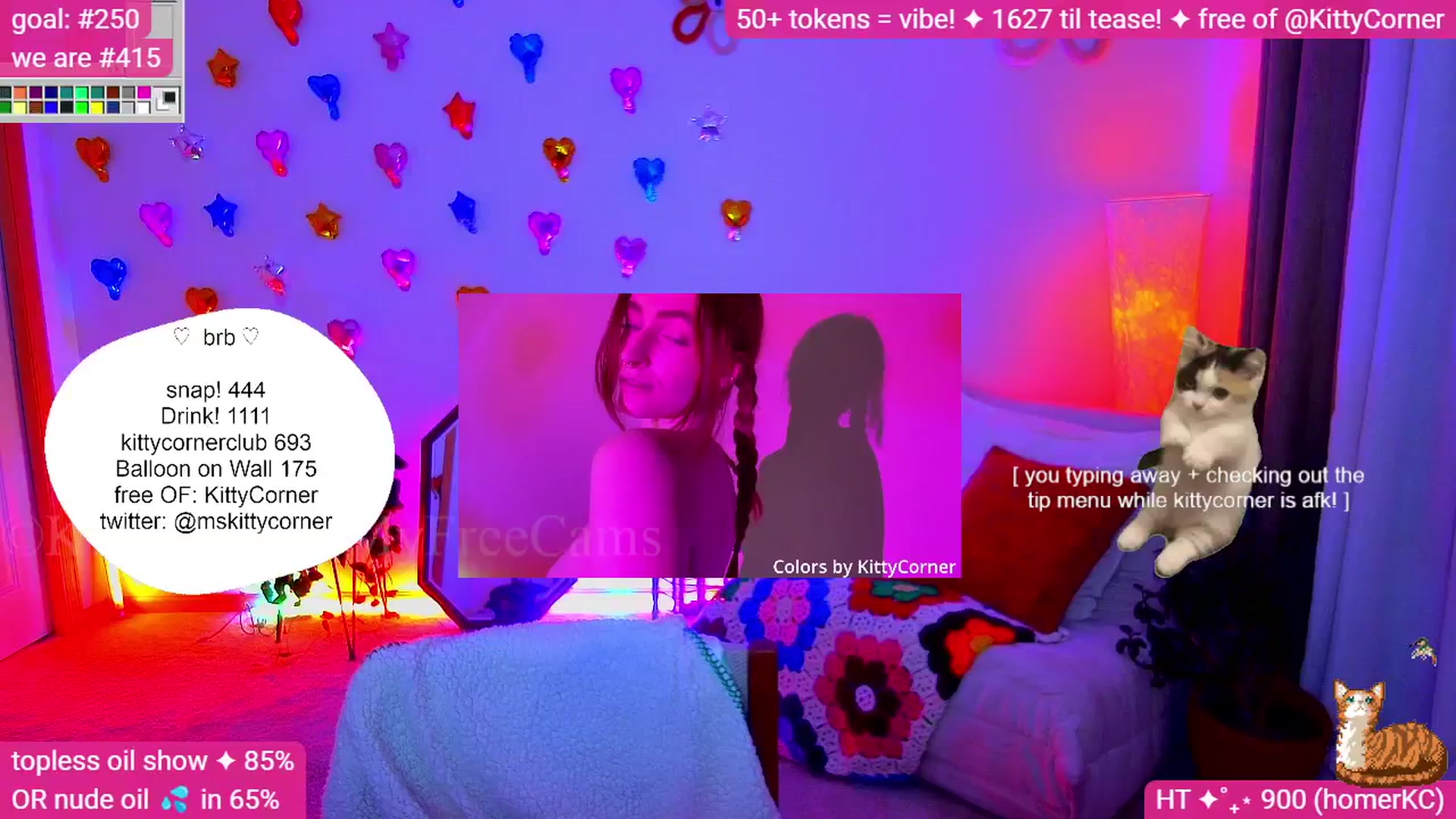 Gallery image thumbnail from KittyCorner's myfreecams stream on, 04/21/2026, 02:46 image 4 of 20