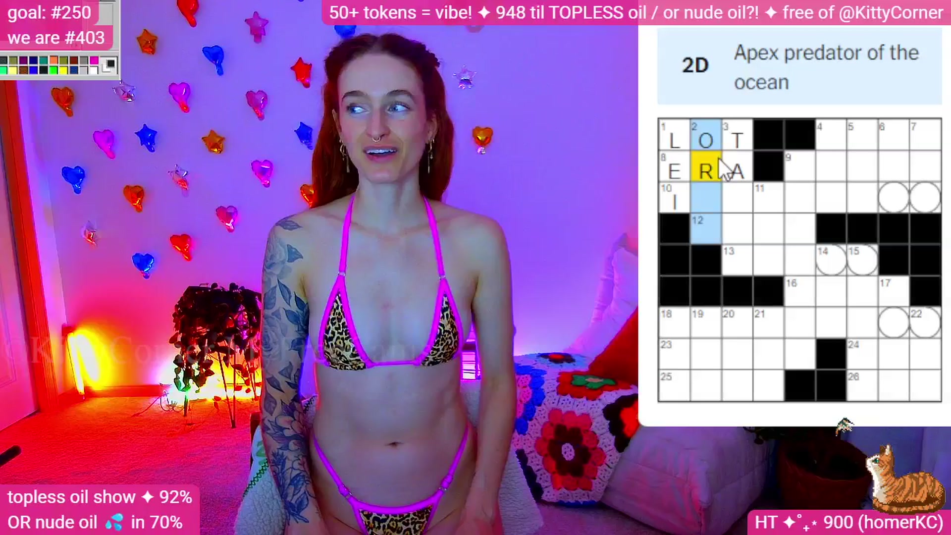 Gallery image thumbnail from KittyCorner's myfreecams stream on, 04/21/2026, 02:46 image 12 of 20