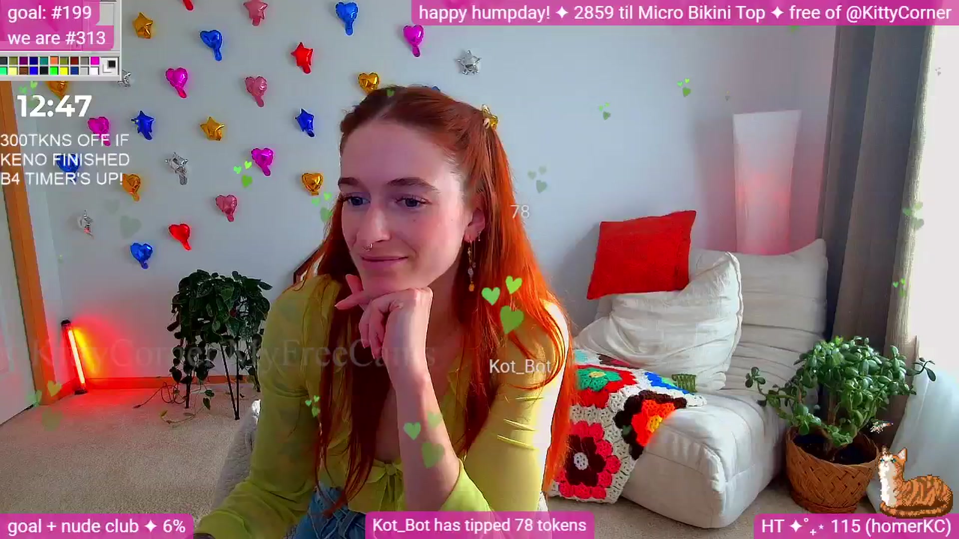 Gallery image thumbnail from KittyCorner's myfreecams stream on, 04/23/2026, 24:25 image 3 of 20