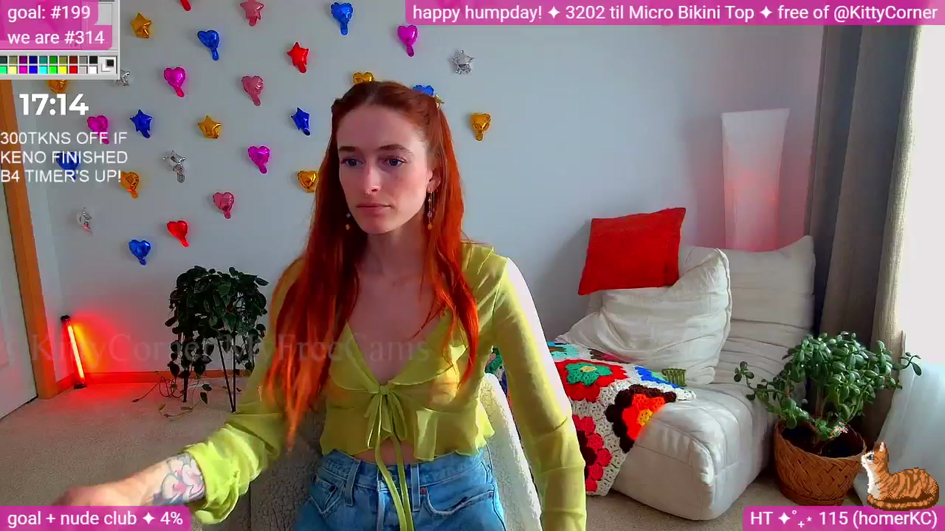 Gallery image thumbnail from KittyCorner's myfreecams stream on, 04/23/2026, 24:25 image 2 of 20