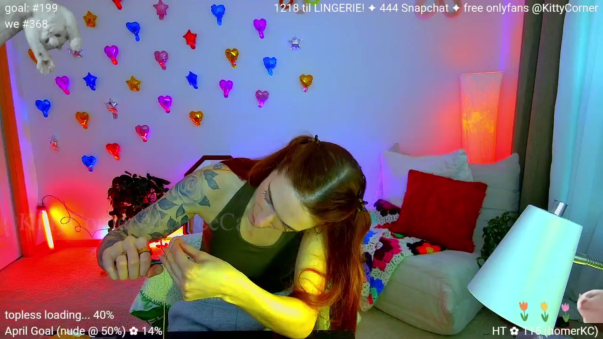 Gallery image thumbnail from KittyCorner's myfreecams stream on, 04/28/2026, 01:59 image 7 of 20