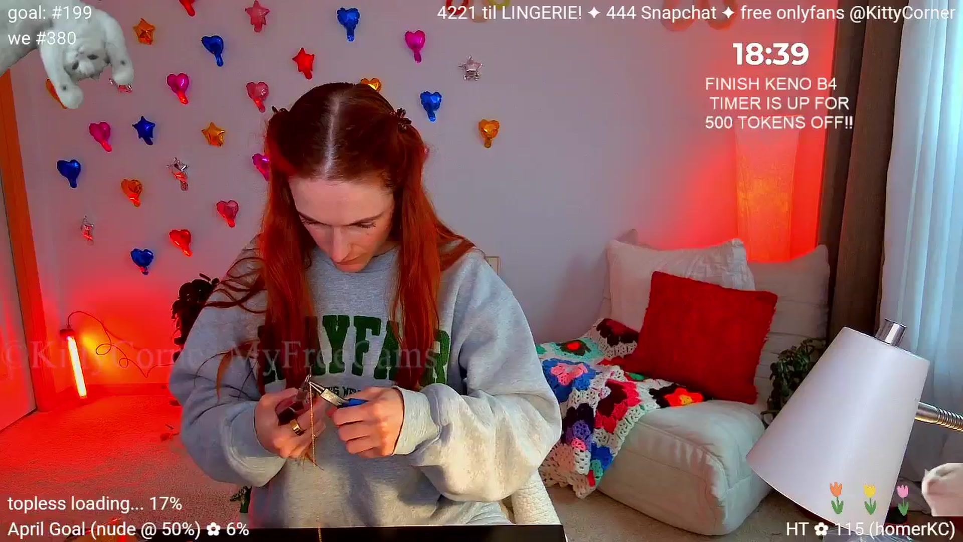 Gallery image thumbnail from KittyCorner's myfreecams stream on, 04/28/2026, 01:59 image 2 of 20