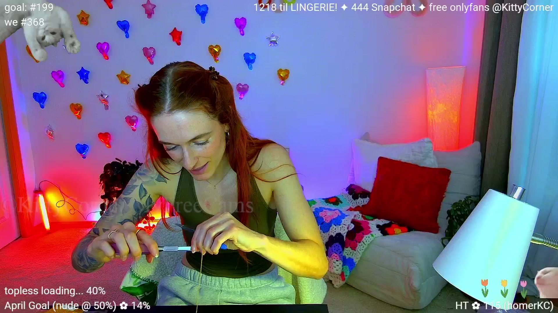 Gallery image thumbnail from KittyCorner's myfreecams stream on, 04/28/2026, 01:59 image 8 of 20