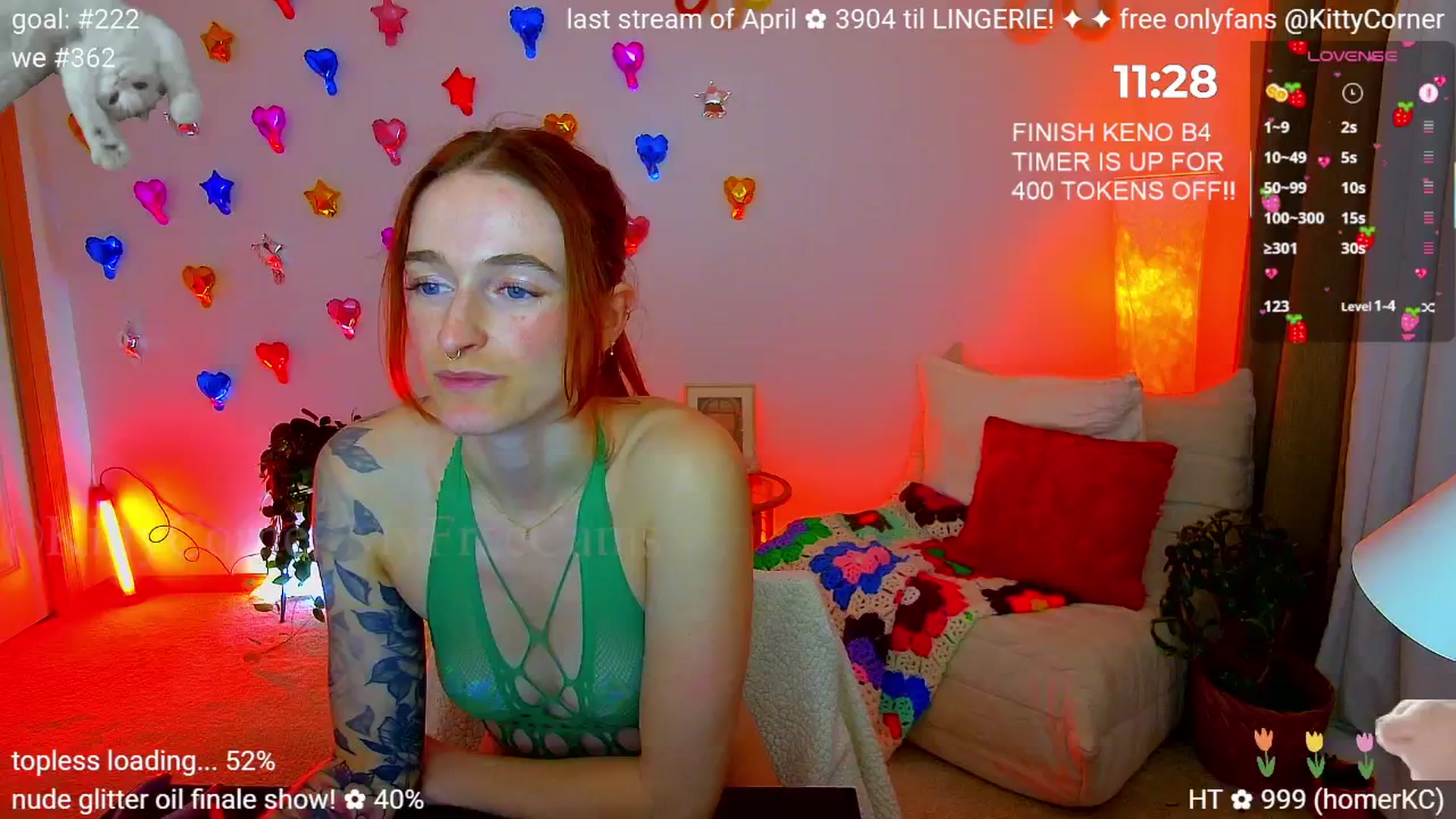 Gallery image thumbnail from KittyCorner's myfreecams stream on, 04/30/2026, 04:43 image 6 of 20