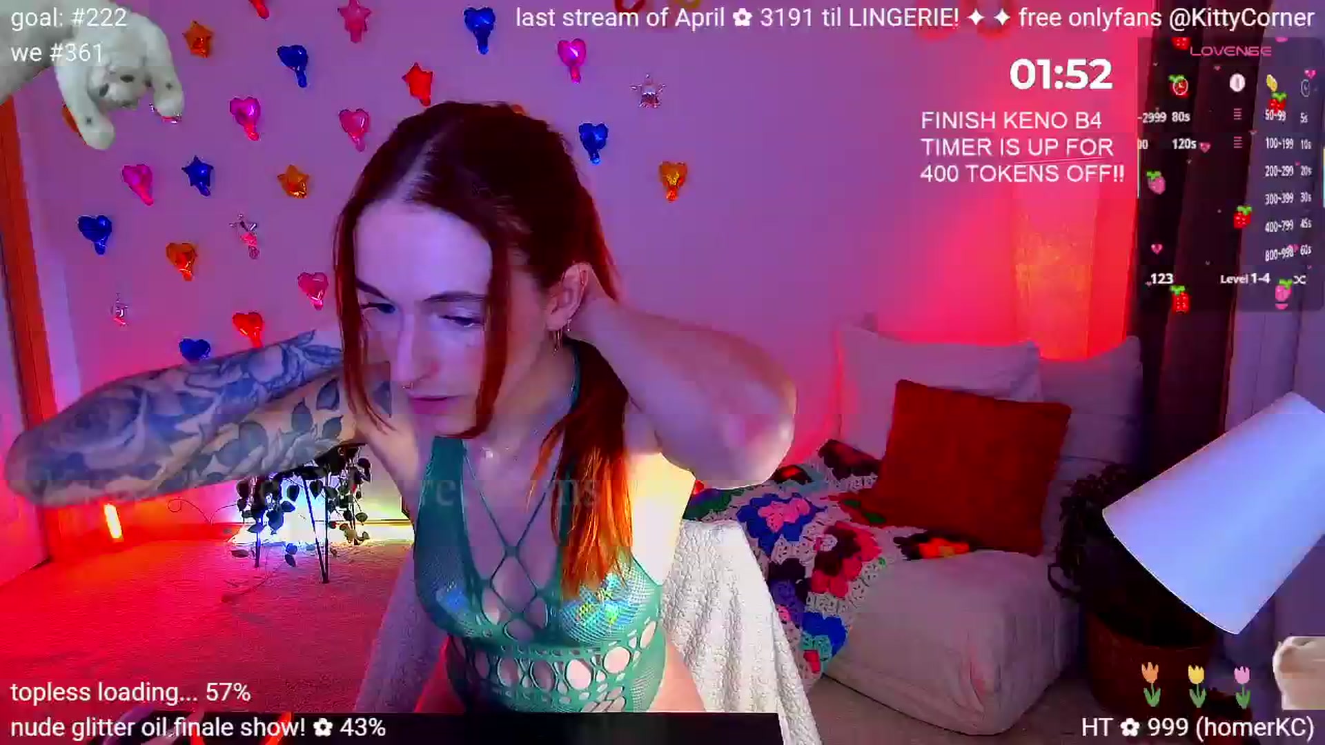 Gallery image thumbnail from KittyCorner's myfreecams stream on, 04/30/2026, 04:43 image 7 of 20