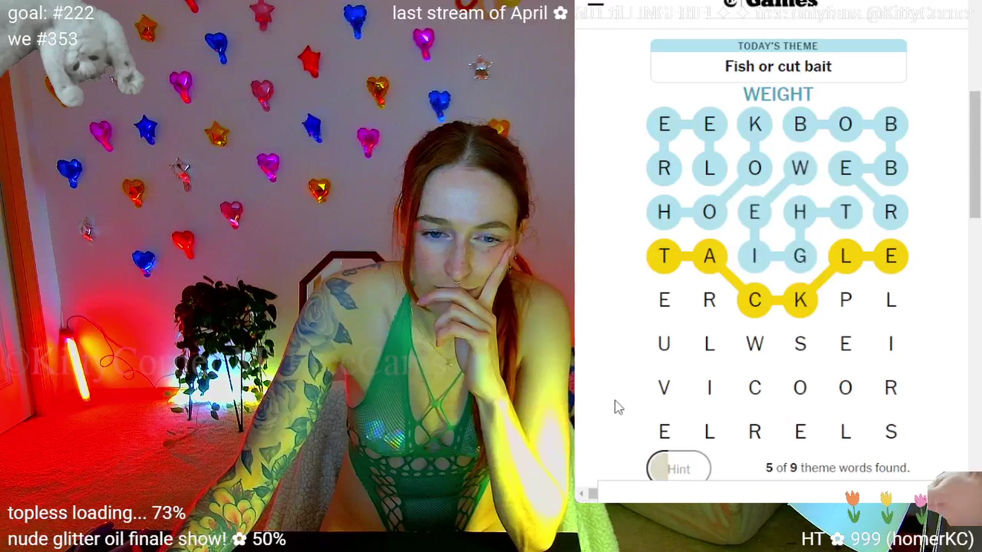Gallery image thumbnail from KittyCorner's myfreecams stream on, 04/30/2026, 04:43 image 10 of 20