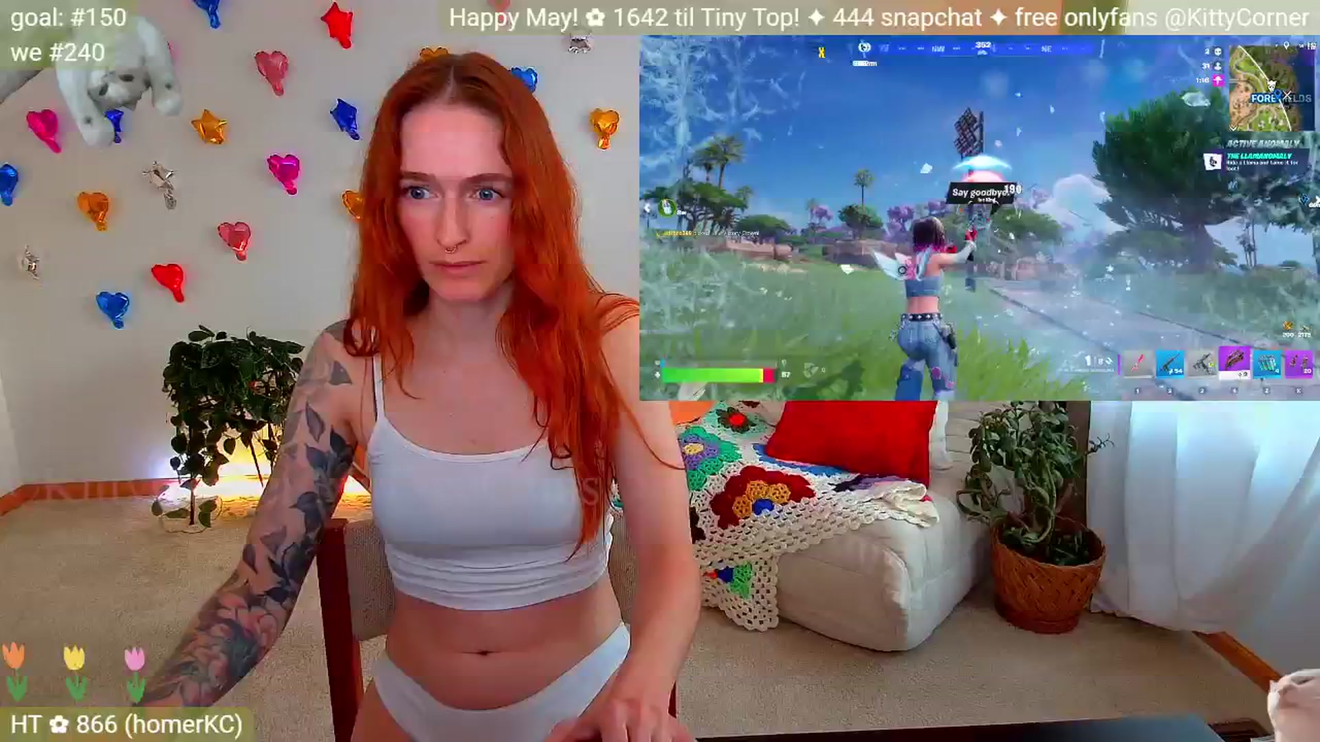 Gallery image thumbnail from KittyCorner's myfreecams stream on, 05/02/2026, 02:42 image 8 of 20
