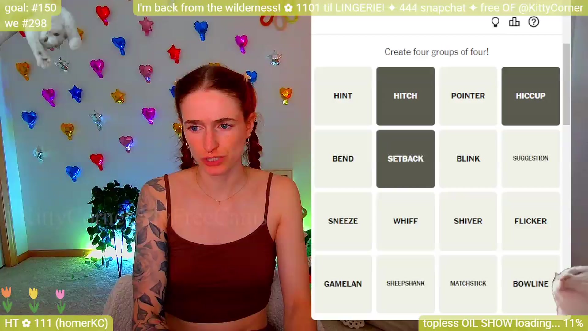Gallery image thumbnail from KittyCorner's myfreecams stream on, 05/07/2026, 02:34 image 10 of 20