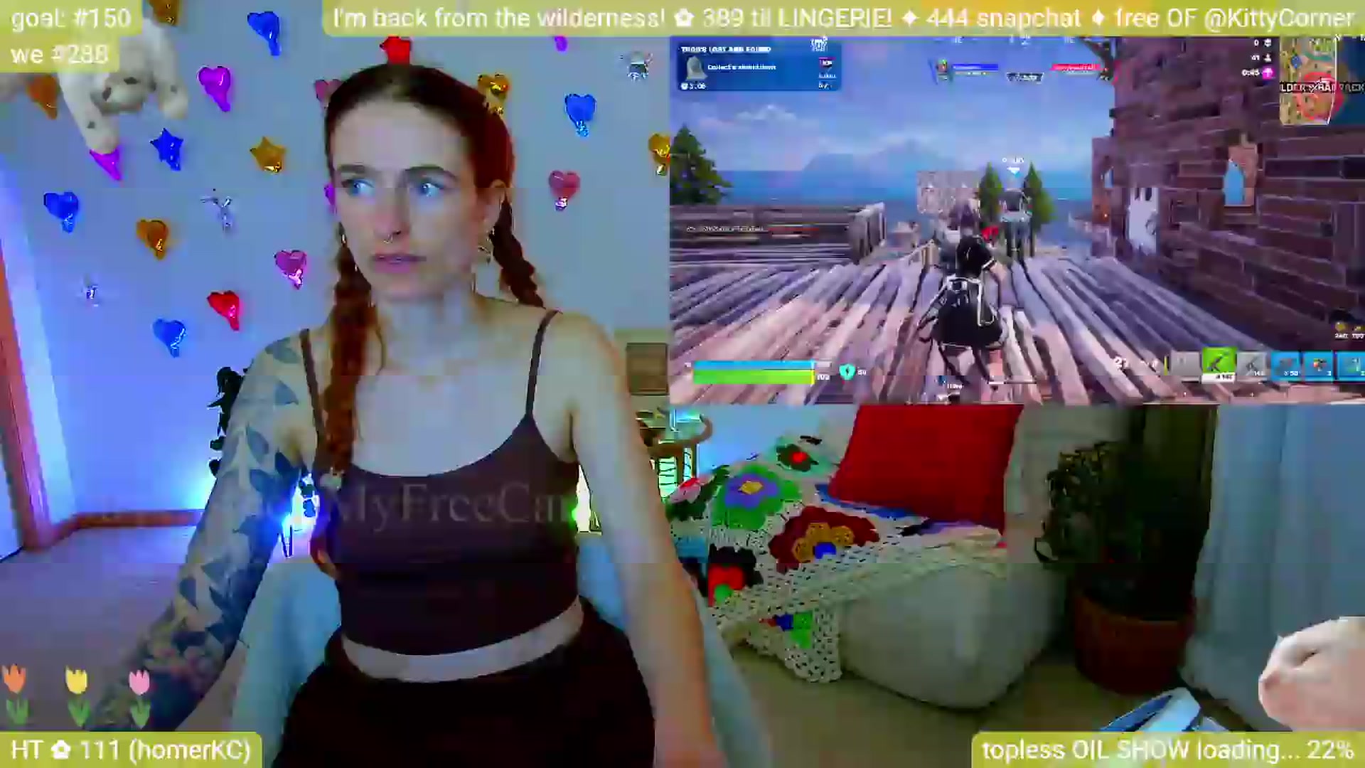 Gallery image thumbnail from KittyCorner's myfreecams stream on, 05/07/2026, 02:34 image 14 of 20