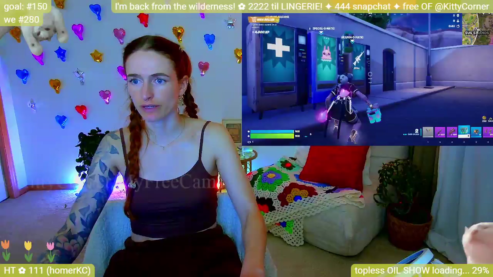 Gallery image thumbnail from KittyCorner's myfreecams stream on, 05/07/2026, 02:34 image 15 of 20