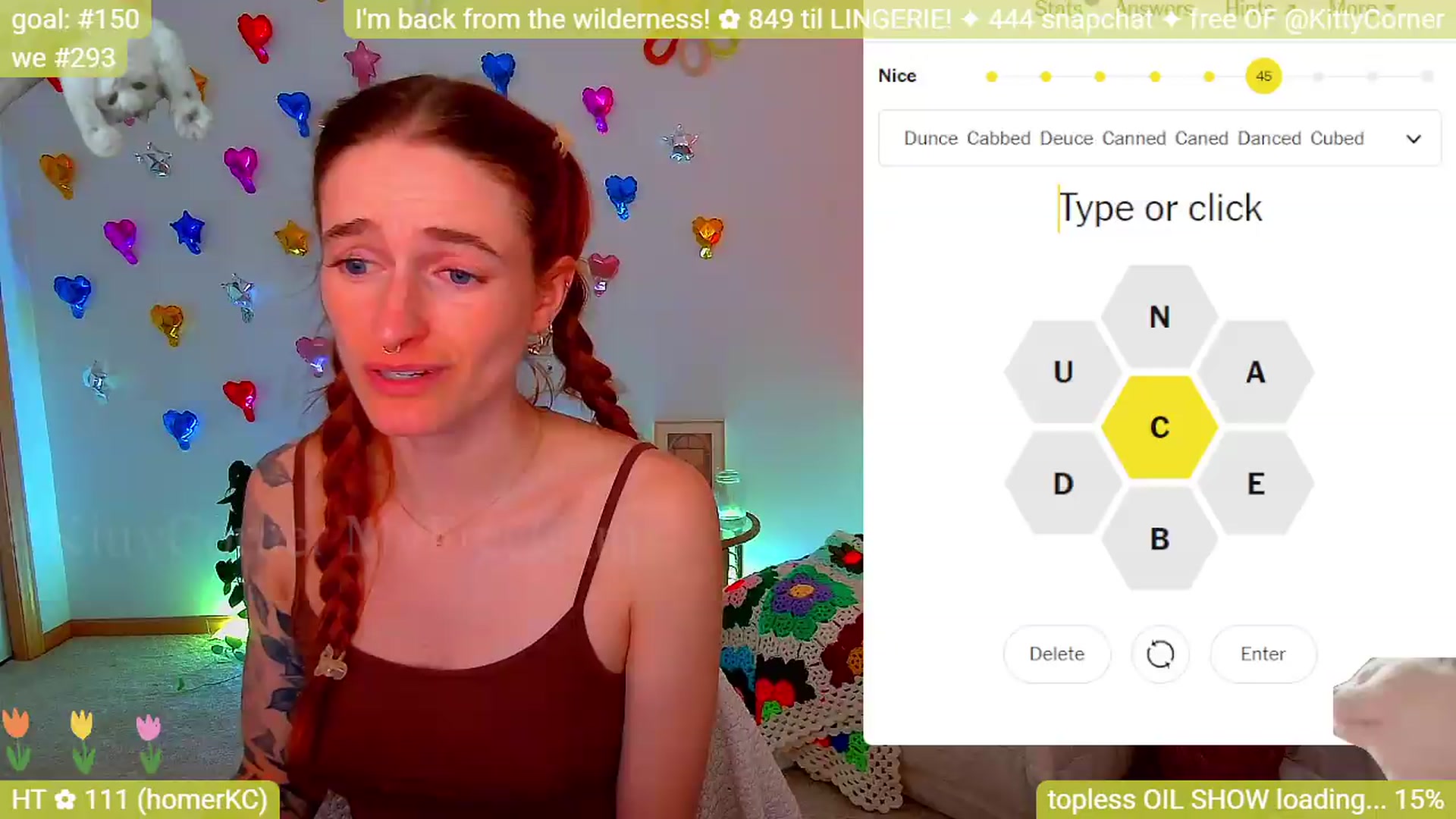 Gallery image thumbnail from KittyCorner's myfreecams stream on, 05/07/2026, 02:34 image 12 of 20