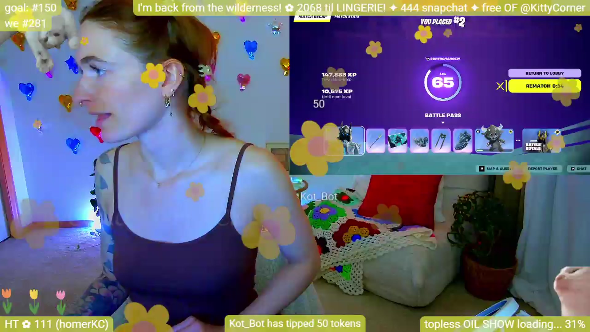 Gallery image thumbnail from KittyCorner's myfreecams stream on, 05/07/2026, 02:34 image 16 of 20