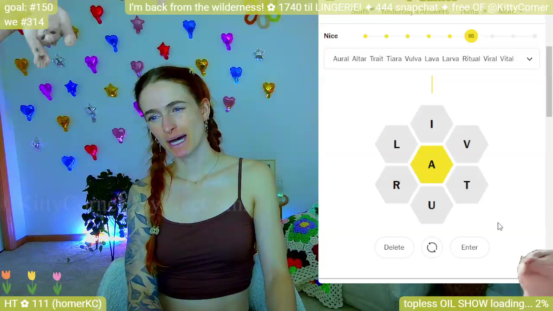 Gallery image thumbnail from KittyCorner's myfreecams stream on, 05/07/2026, 02:34 image 7 of 20
