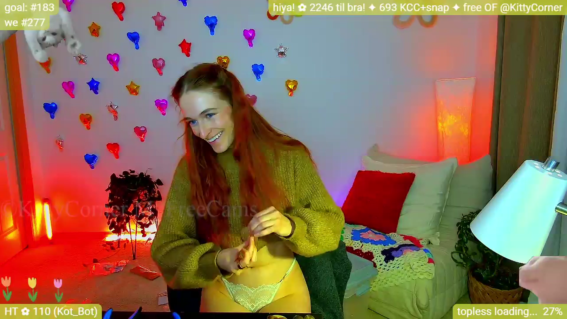 Gallery image thumbnail from KittyCorner's myfreecams stream on, 05/12/2026, 02:44 image 14 of 20