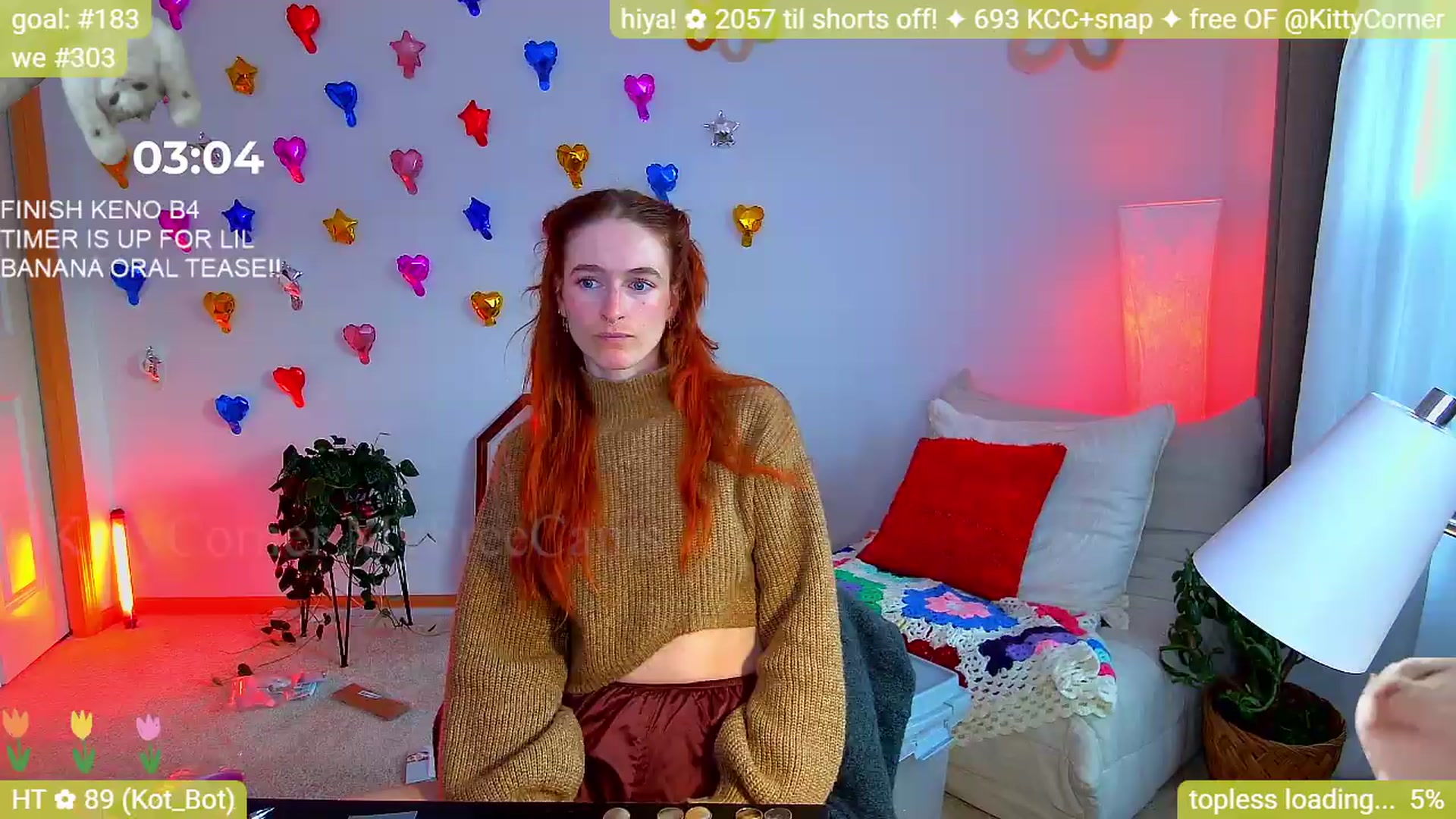 Gallery image thumbnail from KittyCorner's myfreecams stream on, 05/12/2026, 02:44 image 6 of 20