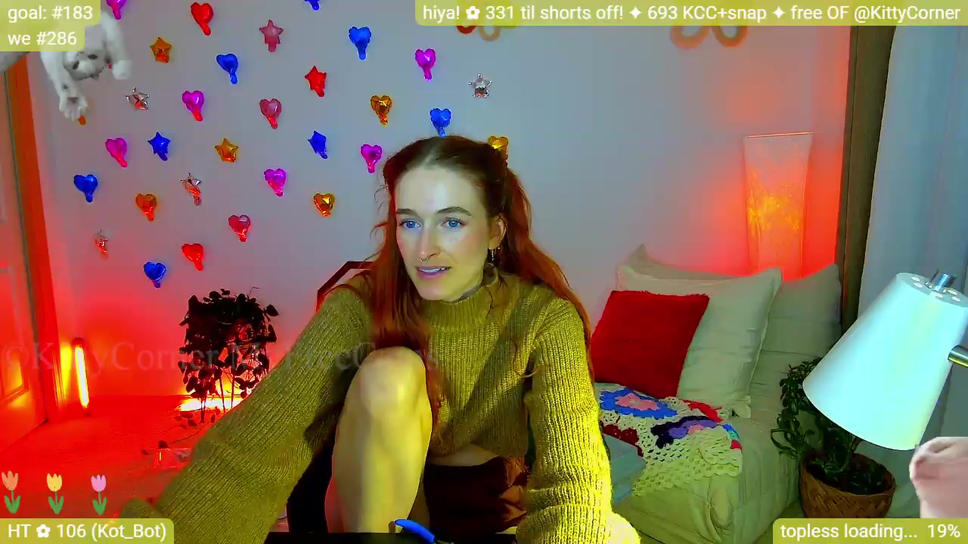 Gallery image thumbnail from KittyCorner's myfreecams stream on, 05/12/2026, 02:44 image 12 of 20