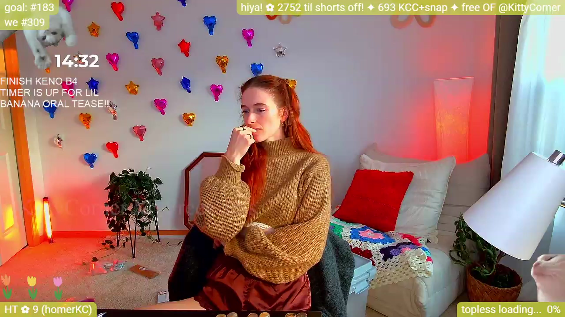 Gallery image thumbnail from KittyCorner's myfreecams stream on, 05/12/2026, 02:44 image 4 of 20