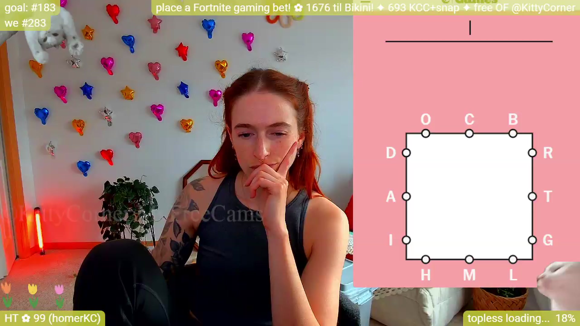 Gallery image thumbnail from KittyCorner's myfreecams stream on, 05/12/2026, 21:41 image 20 of 20