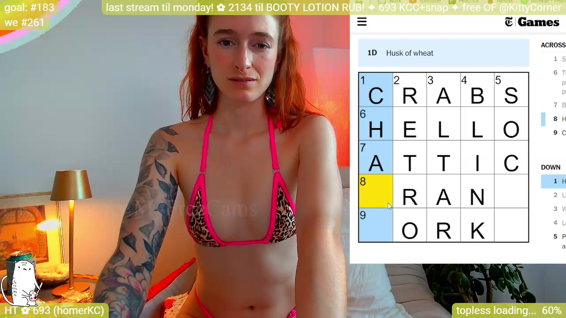 Gallery image thumbnail from KittyCorner's myfreecams stream on, 05/14/2026, 02:07 image 8 of 20