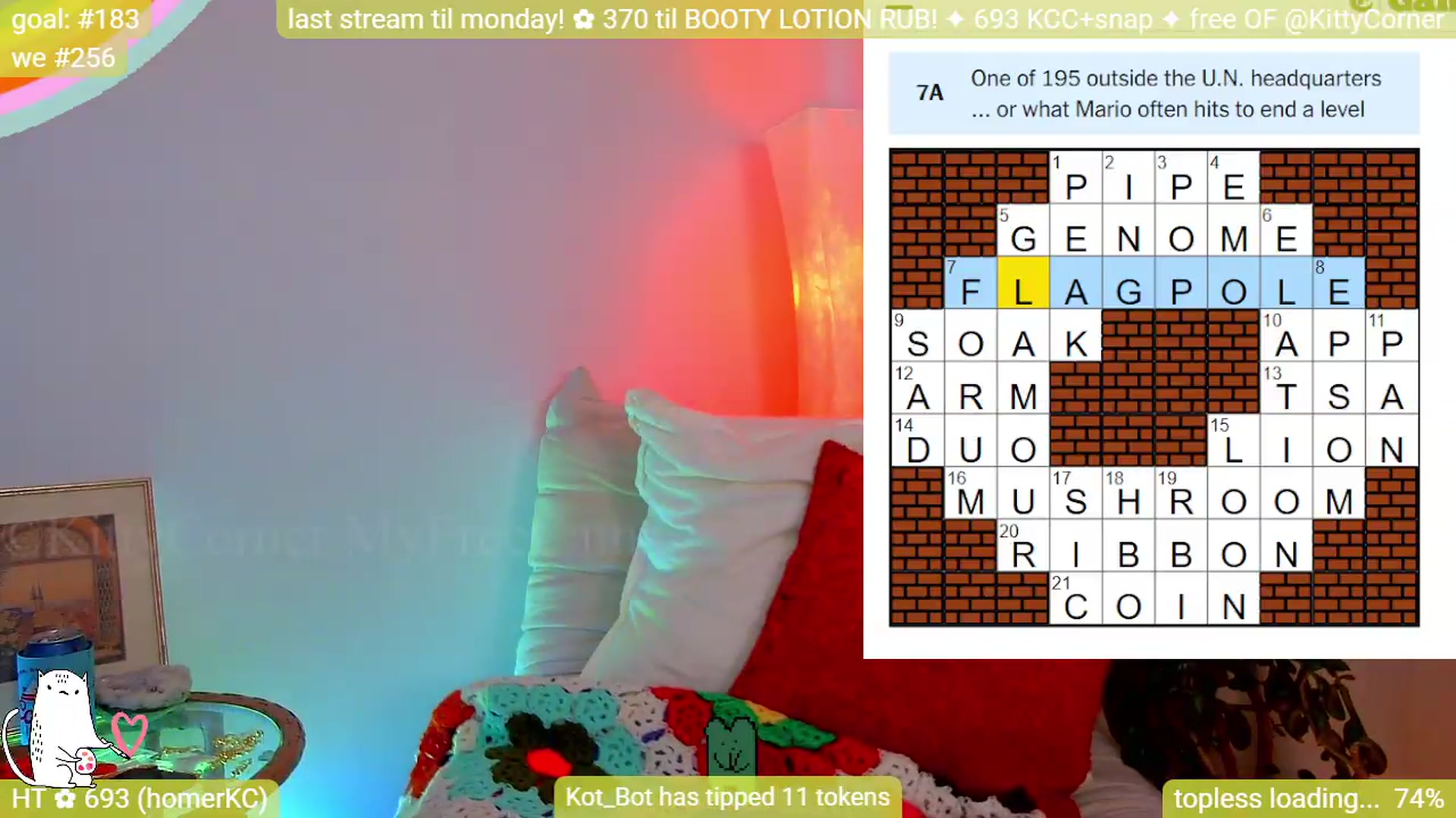 Gallery image thumbnail from KittyCorner's myfreecams stream on, 05/14/2026, 02:07 image 20 of 20