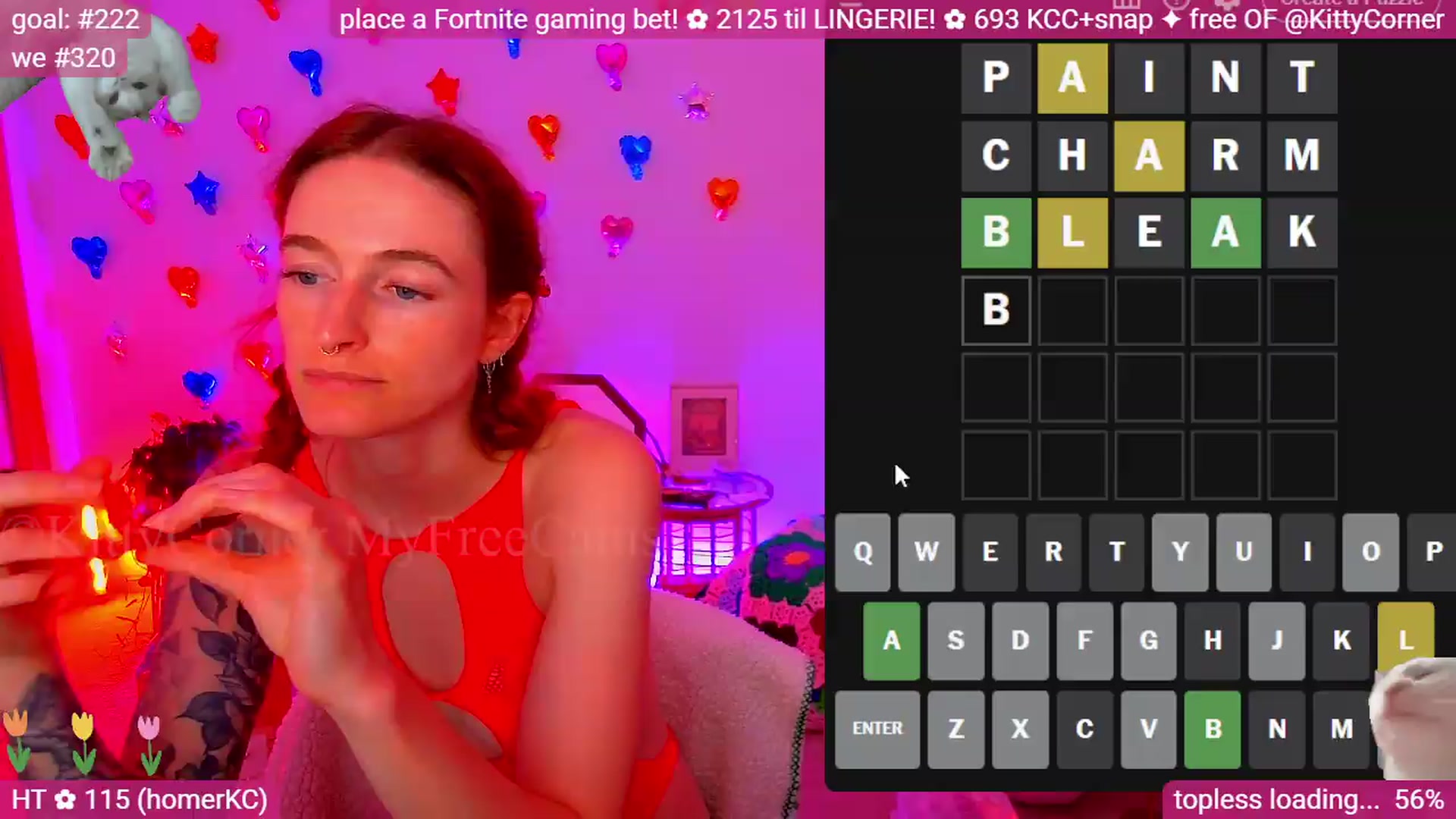 Gallery image thumbnail from KittyCorner's myfreecams stream on, 05/19/2026, 02:06 image 14 of 20