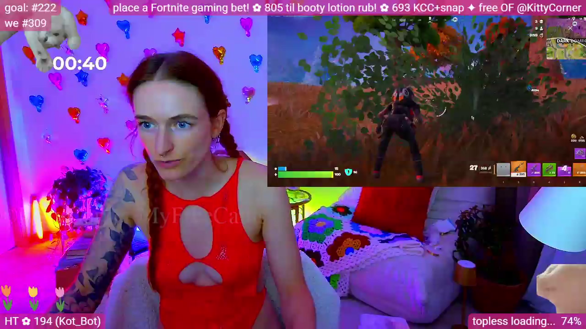 Gallery image thumbnail from KittyCorner's myfreecams stream on, 05/19/2026, 02:06 image 19 of 20