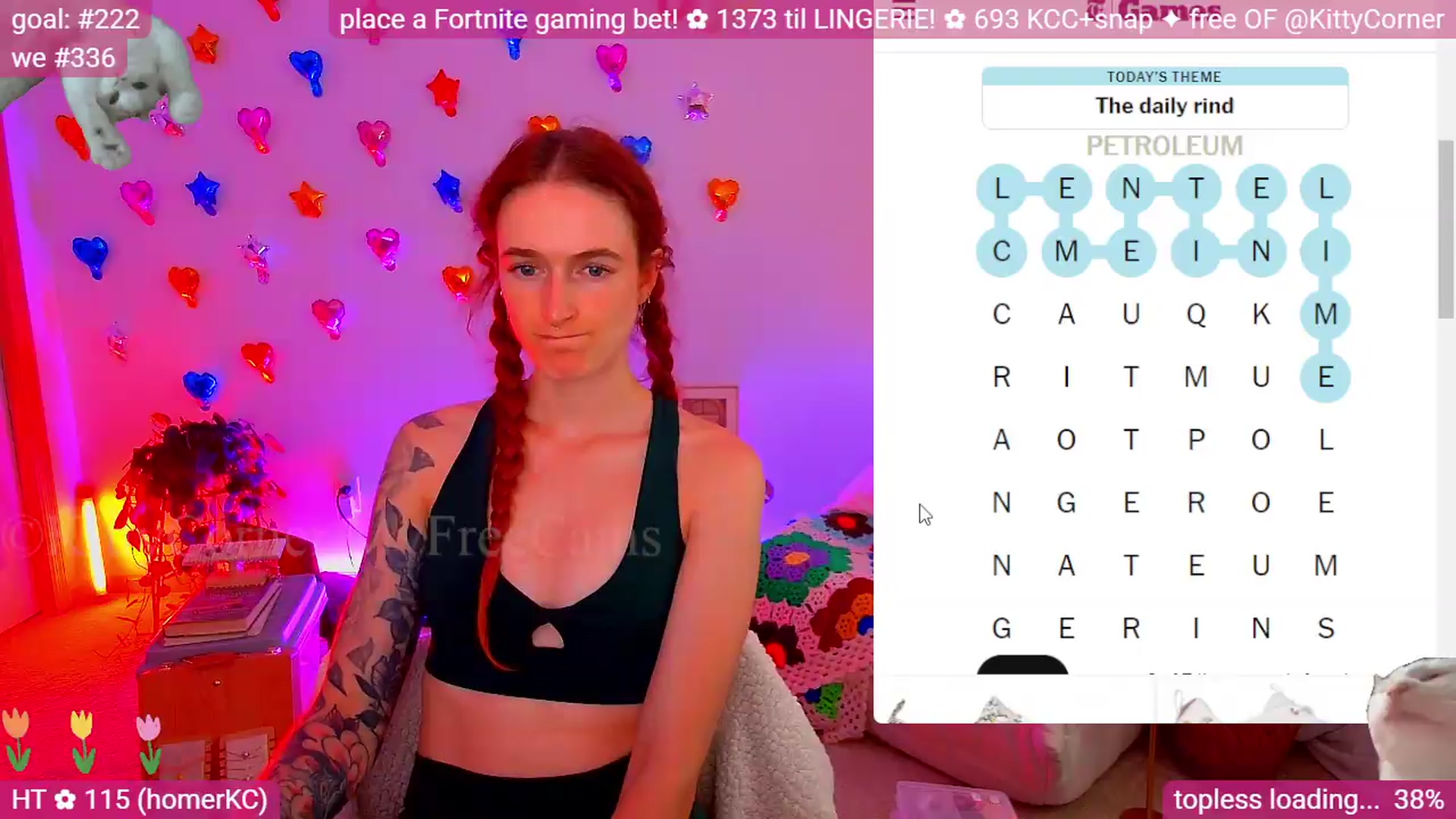 Gallery image thumbnail from KittyCorner's myfreecams stream on, 05/19/2026, 02:06 image 5 of 20