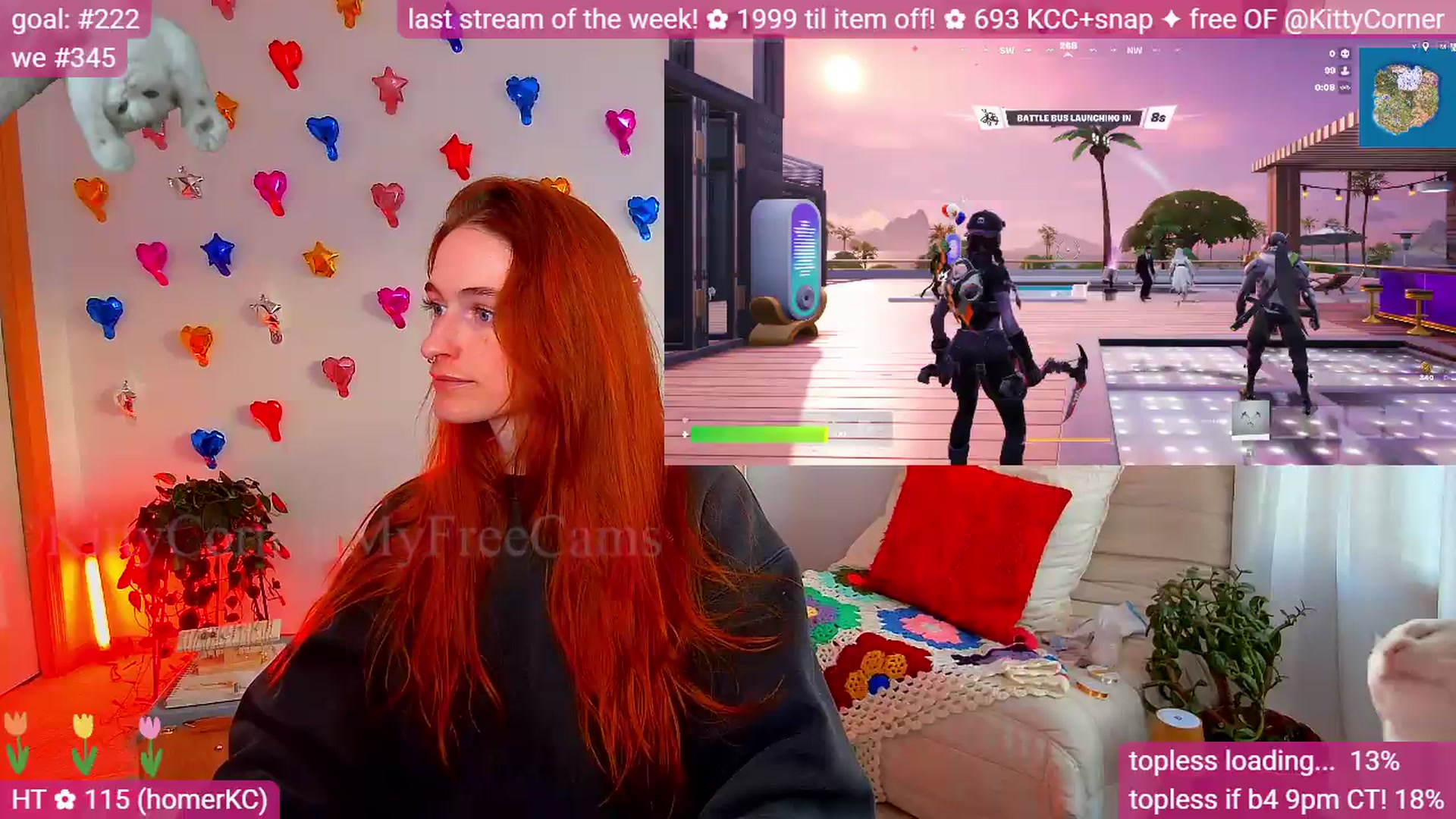 Gallery image thumbnail from KittyCorner's myfreecams stream on, 05/21/2026, 01:46 image 11 of 20