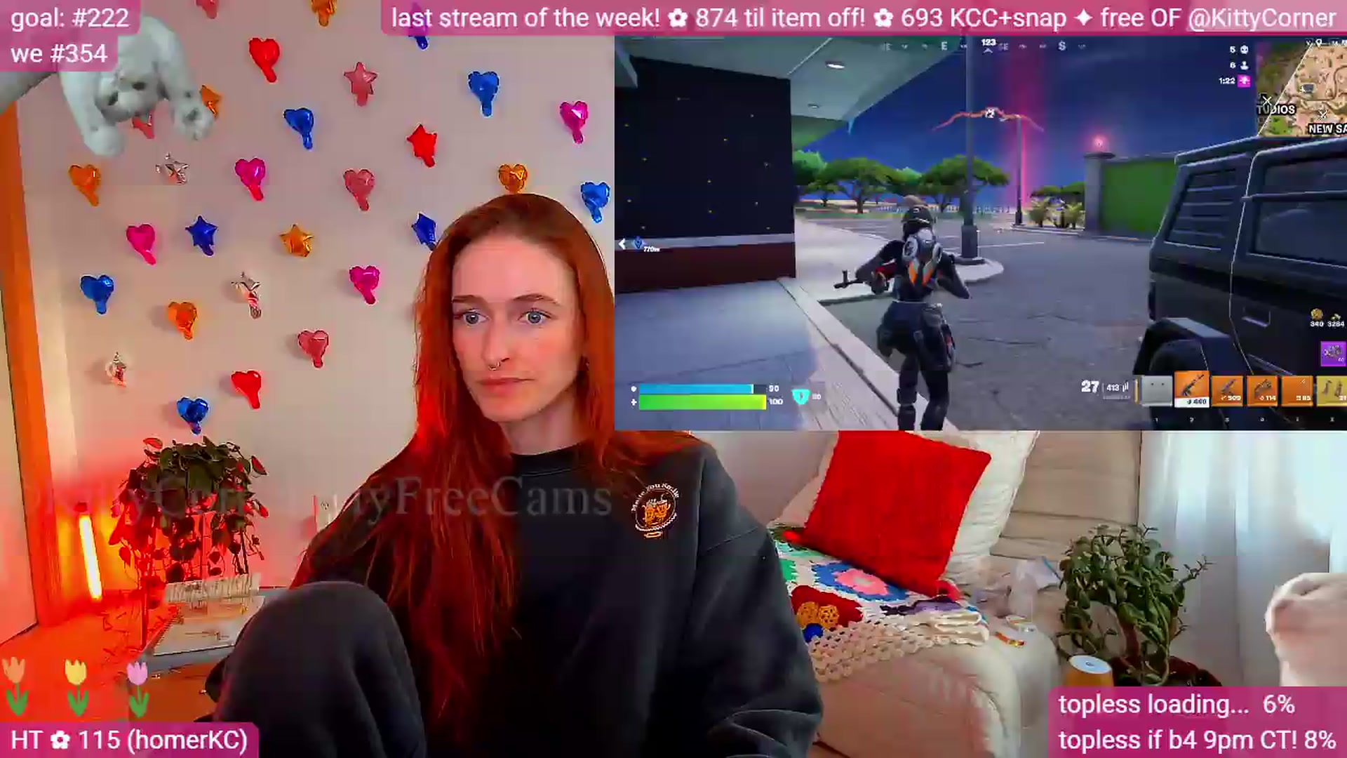 Gallery image thumbnail from KittyCorner's myfreecams stream on, 05/21/2026, 01:46 image 5 of 20