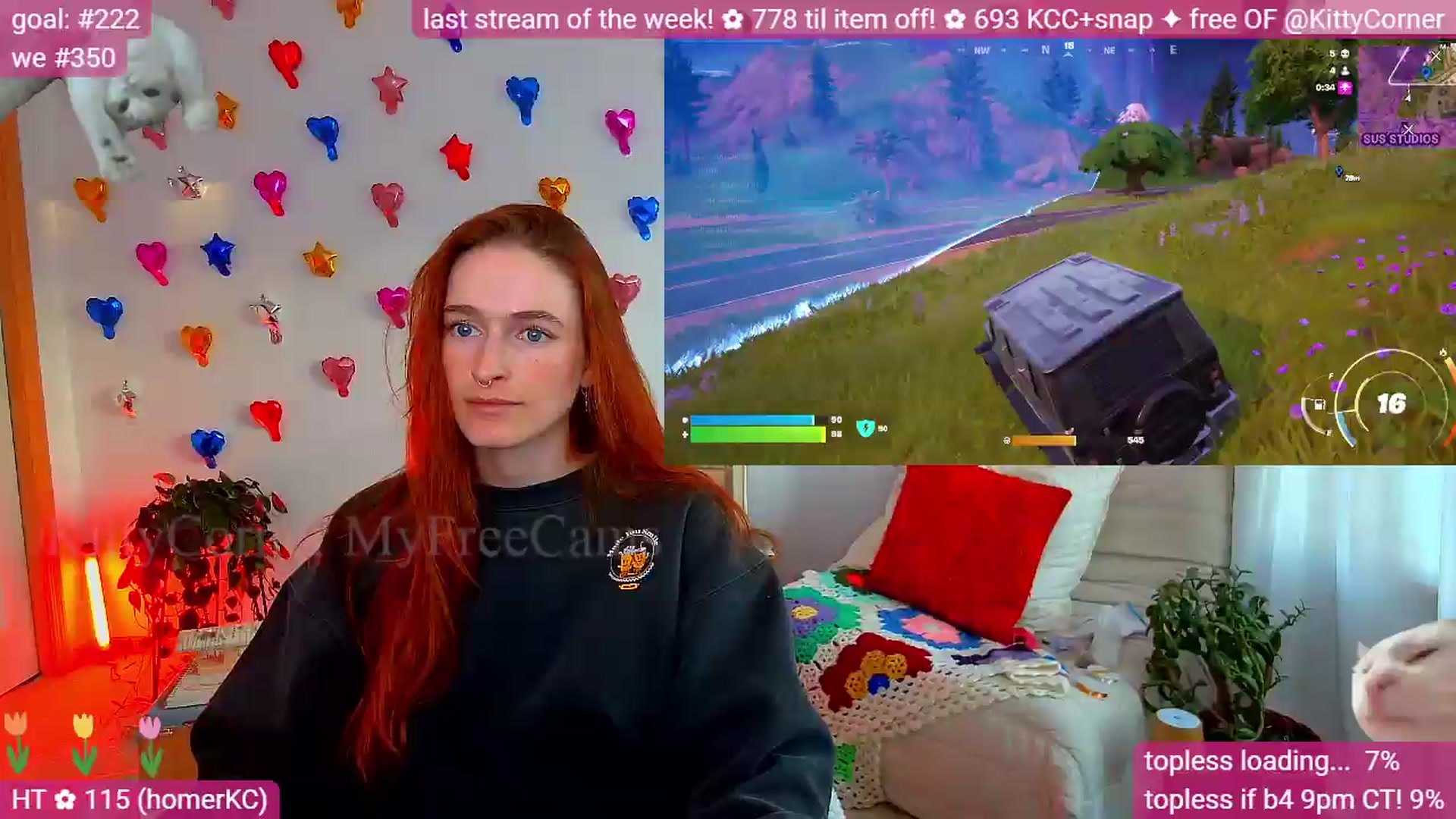 Gallery image thumbnail from KittyCorner's myfreecams stream on, 05/21/2026, 01:46 image 7 of 20