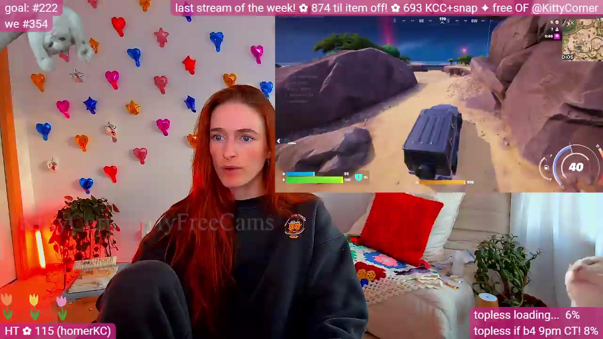 Gallery image thumbnail from KittyCorner's myfreecams stream on, 05/21/2026, 01:46 image 4 of 20