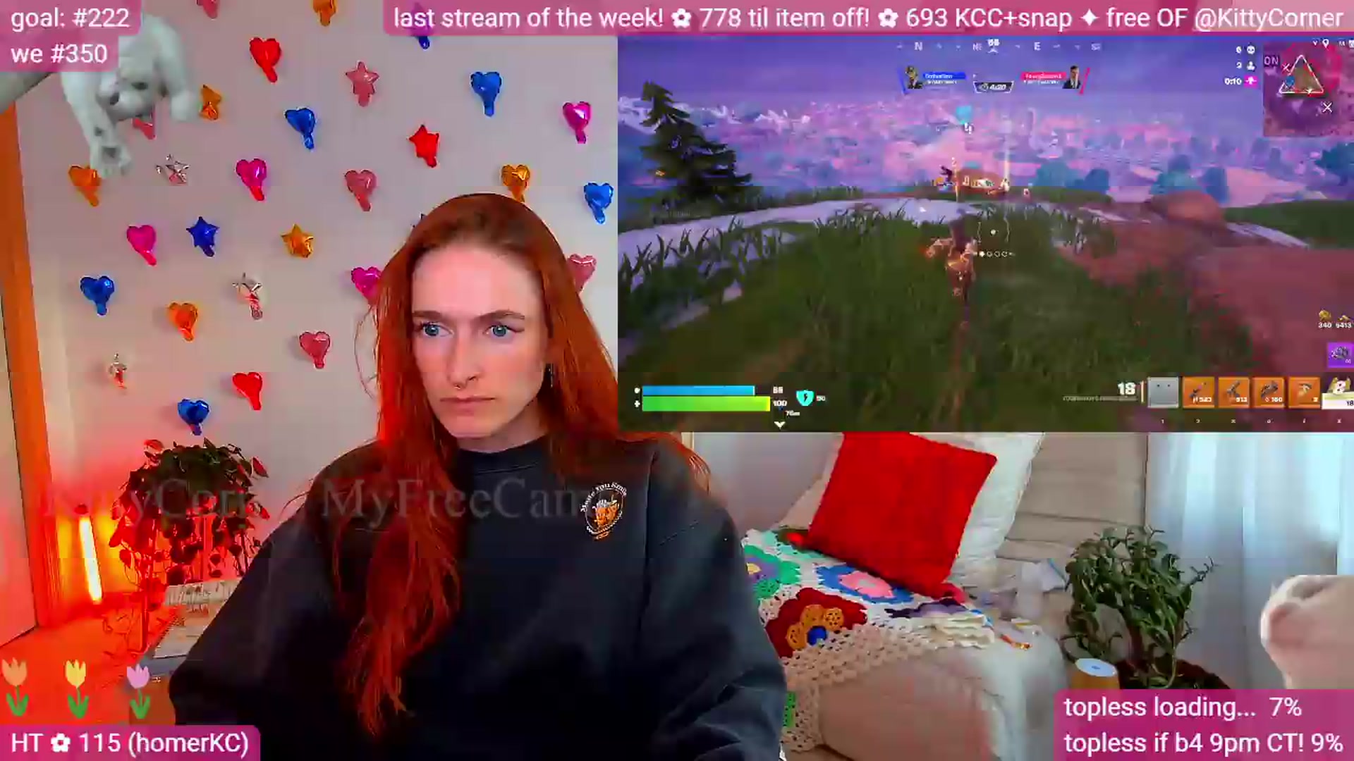 Gallery image thumbnail from KittyCorner's myfreecams stream on, 05/21/2026, 01:46 image 8 of 20