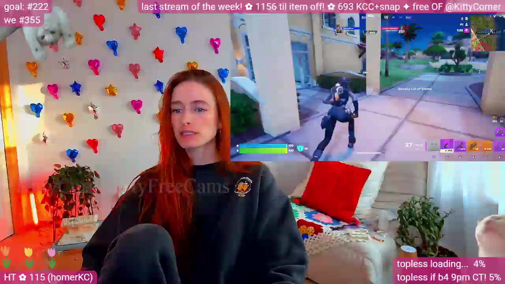 Gallery image thumbnail from KittyCorner's myfreecams stream on, 05/21/2026, 01:46 image 1 of 20