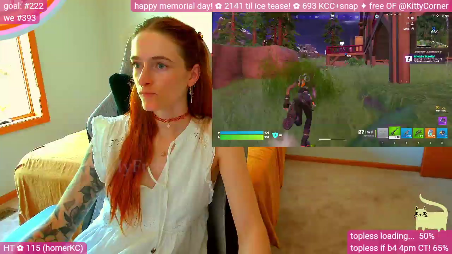 Gallery image thumbnail from KittyCorner's myfreecams stream on, 05/25/2026, 22:34 image 6 of 20
