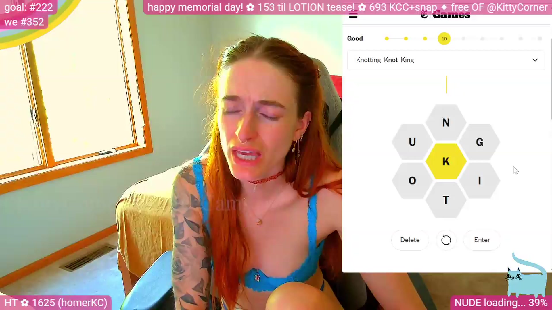 Gallery image thumbnail from KittyCorner's myfreecams stream on, 05/25/2026, 22:34 image 18 of 20