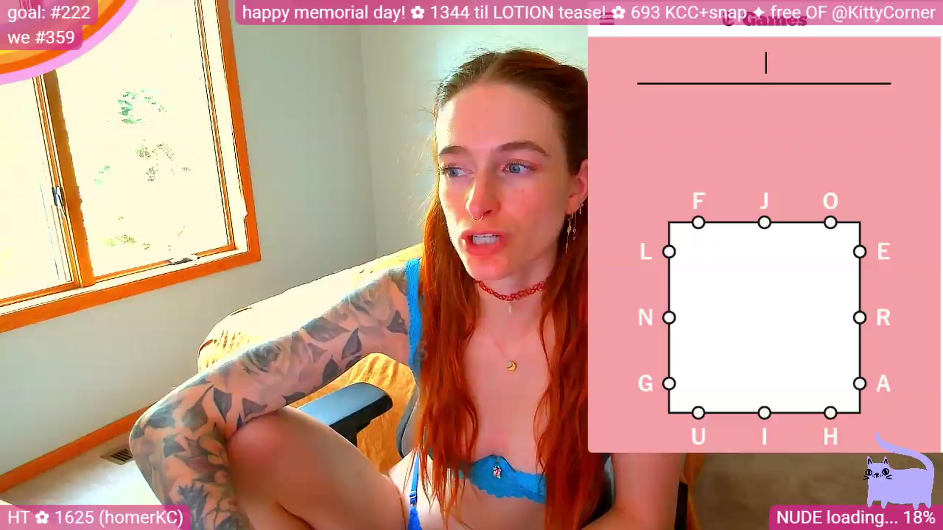 Gallery image thumbnail from KittyCorner's myfreecams stream on, 05/25/2026, 22:34 image 16 of 20