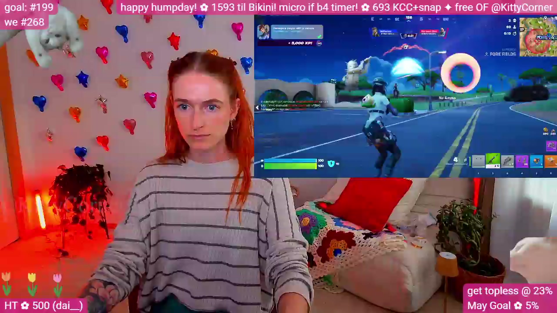 Gallery image thumbnail from KittyCorner's myfreecams stream on, 05/28/2026, 01:46 image 9 of 20