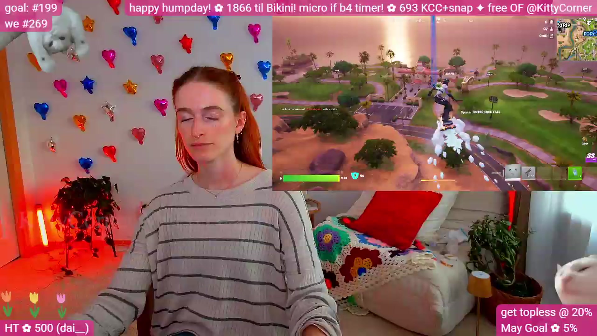 Gallery image thumbnail from KittyCorner's myfreecams stream on, 05/28/2026, 01:46 image 2 of 20