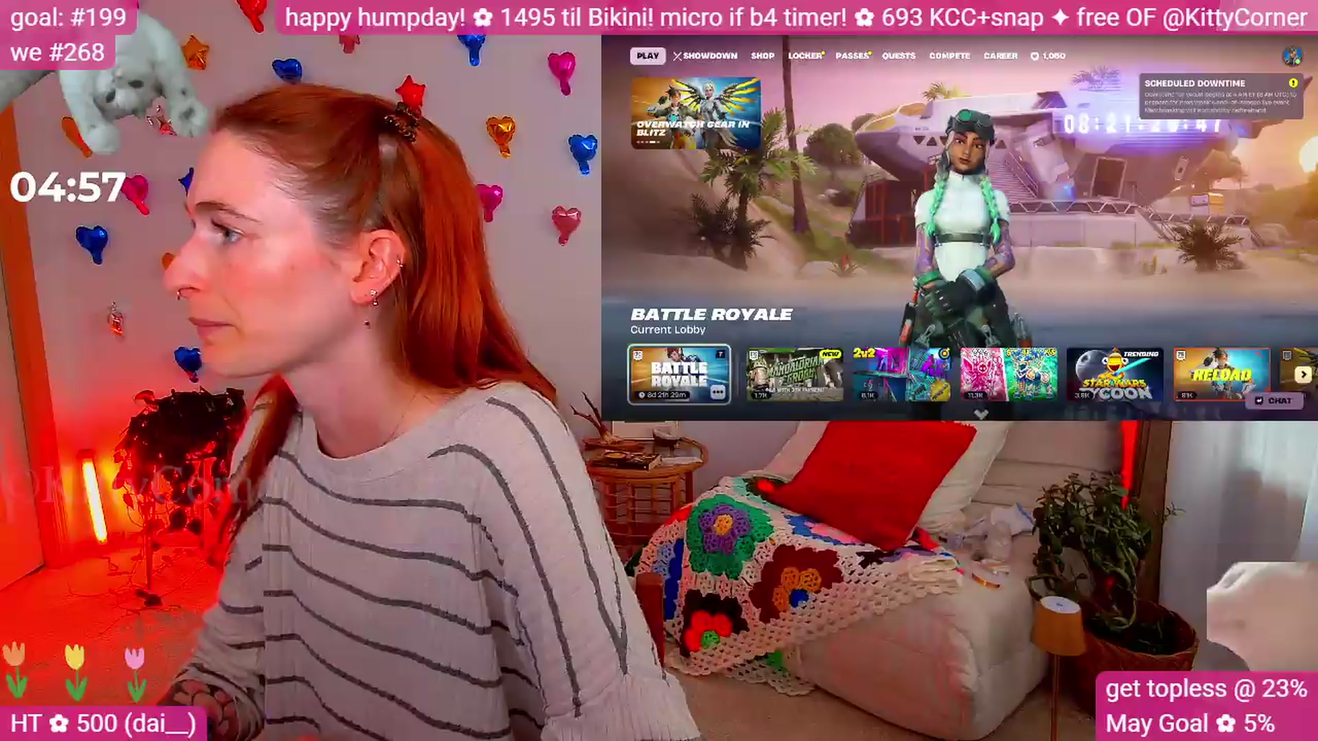 Gallery image thumbnail from KittyCorner's myfreecams stream on, 05/28/2026, 01:46 image 13 of 20