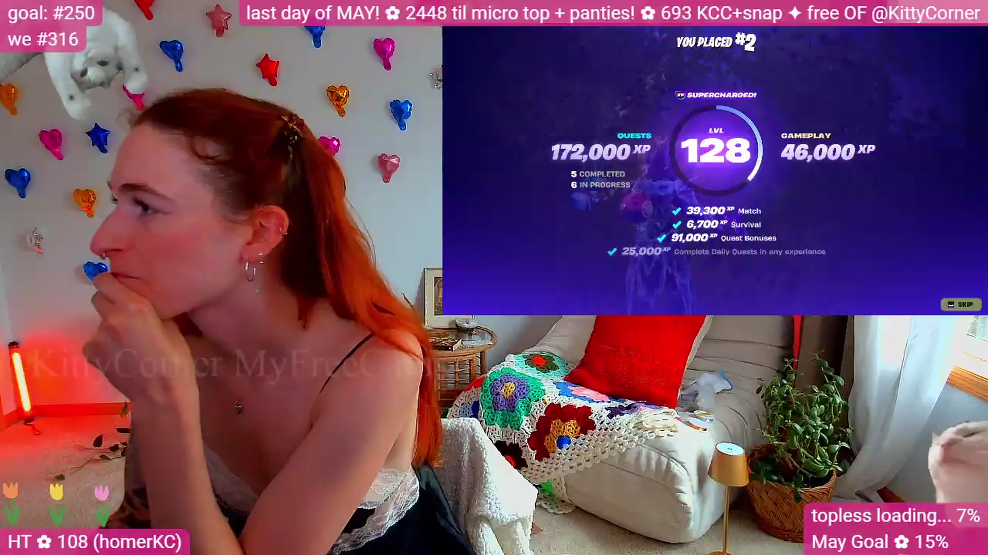 Gallery image thumbnail from KittyCorner's myfreecams stream on, 05/31/2026, 21:40 image 3 of 20
