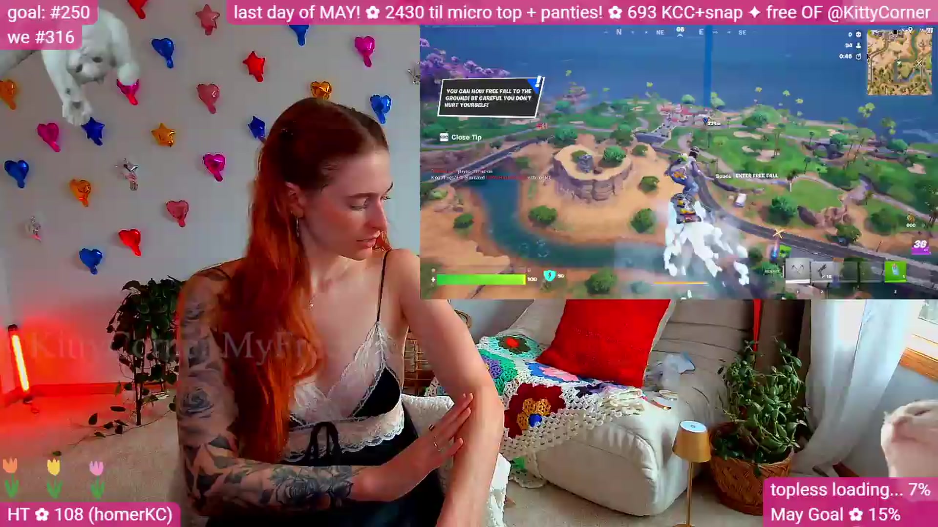 Gallery image thumbnail from KittyCorner's myfreecams stream on, 05/31/2026, 21:40 image 5 of 20