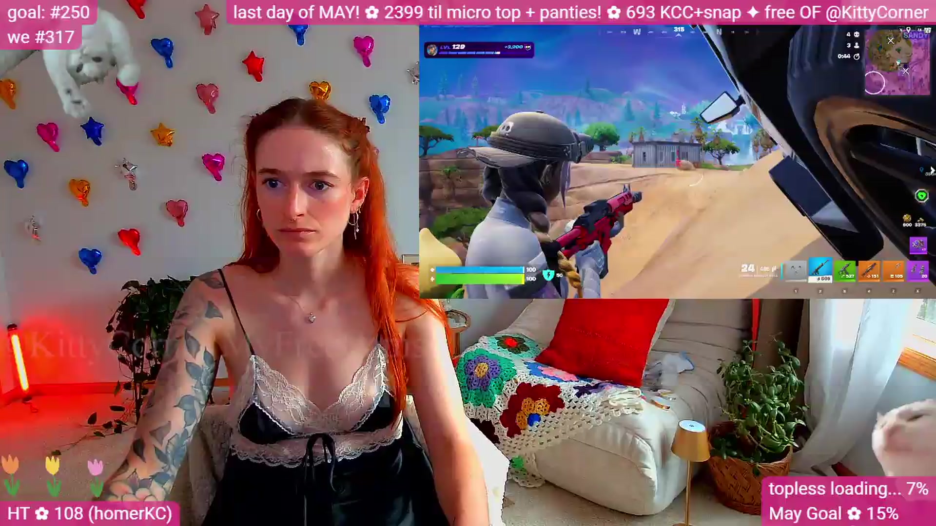 Gallery image thumbnail from KittyCorner's myfreecams stream on, 05/31/2026, 21:40 image 19 of 20