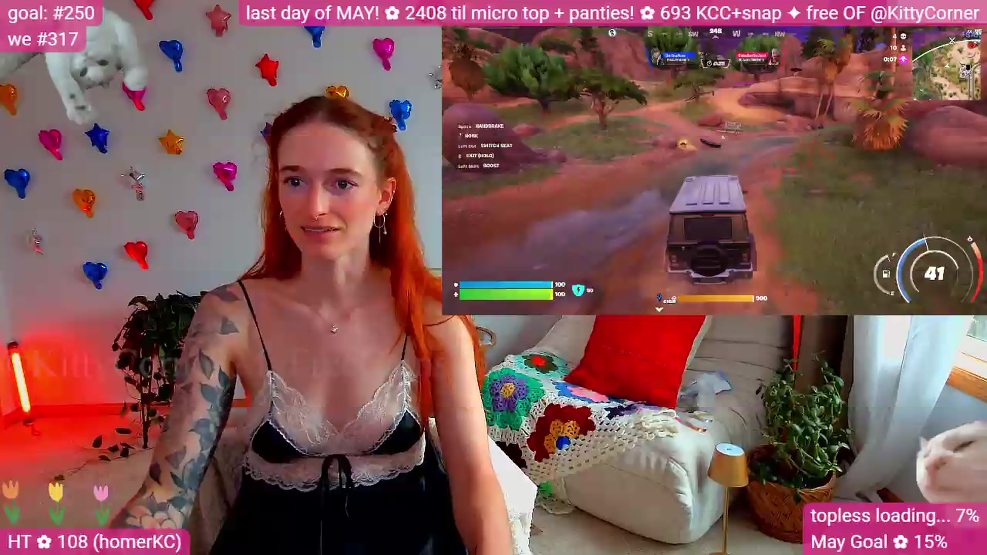 Gallery image thumbnail from KittyCorner's myfreecams stream on, 05/31/2026, 21:40 image 16 of 20