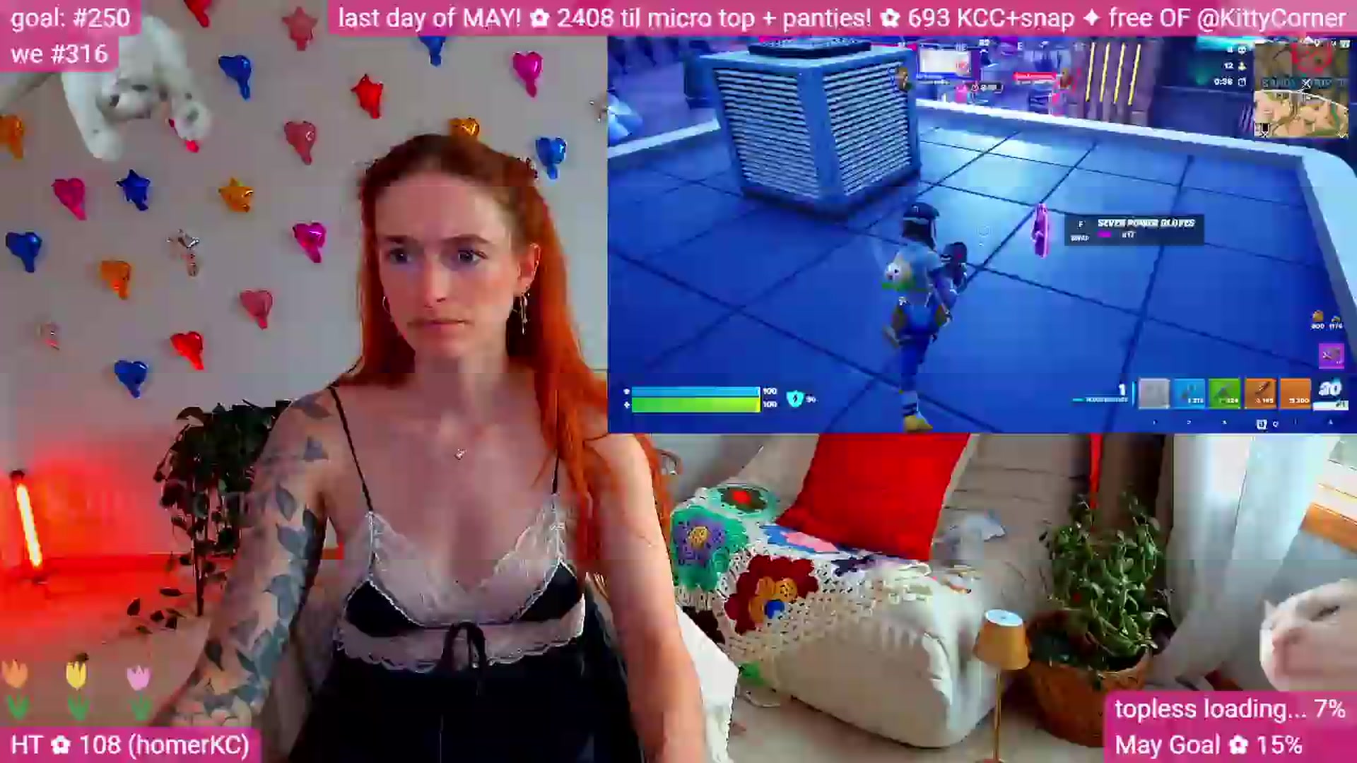 Gallery image thumbnail from KittyCorner's myfreecams stream on, 05/31/2026, 21:40 image 15 of 20