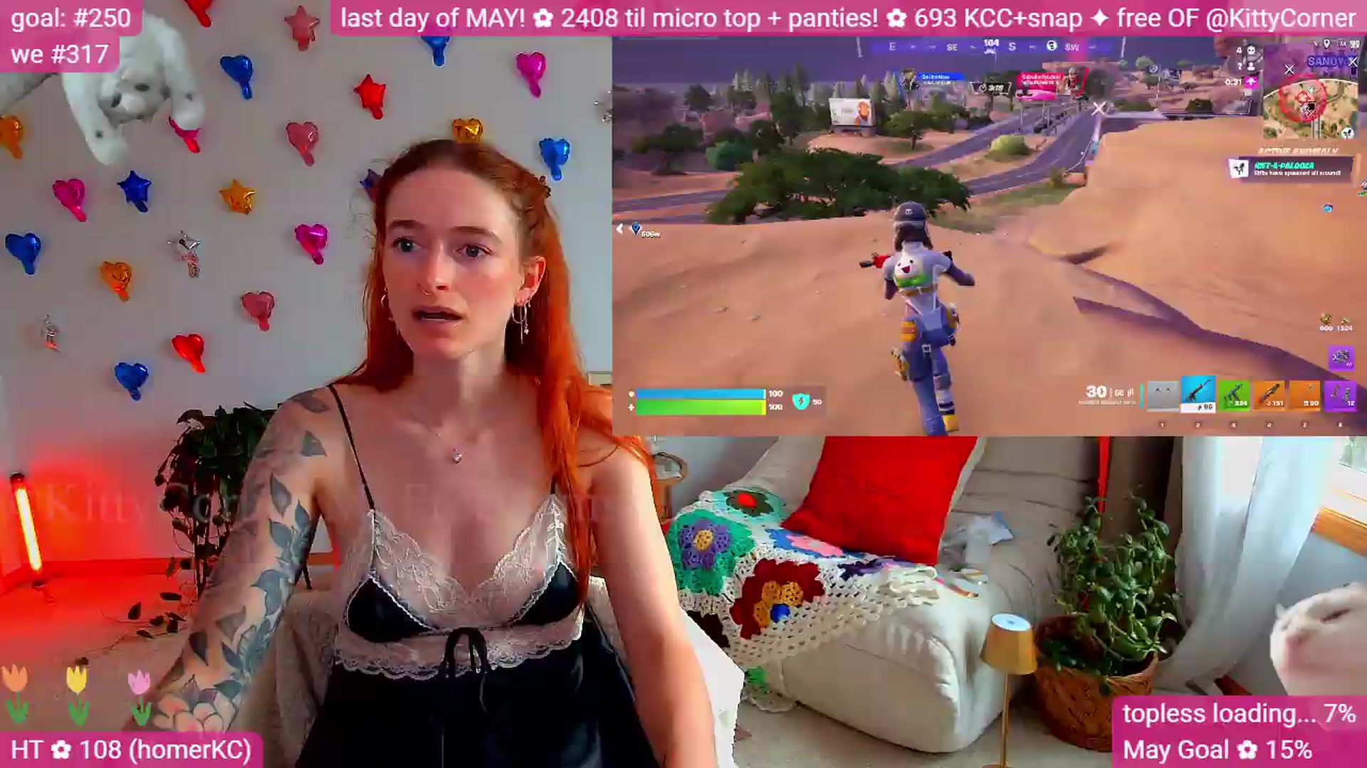 Gallery image thumbnail from KittyCorner's myfreecams stream on, 05/31/2026, 21:40 image 17 of 20