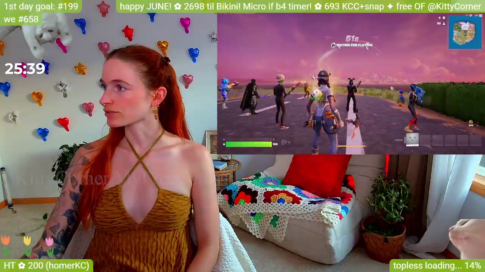 Gallery image thumbnail from KittyCorner's myfreecams stream on, 06/02/2026, 02:14 image 6 of 20
