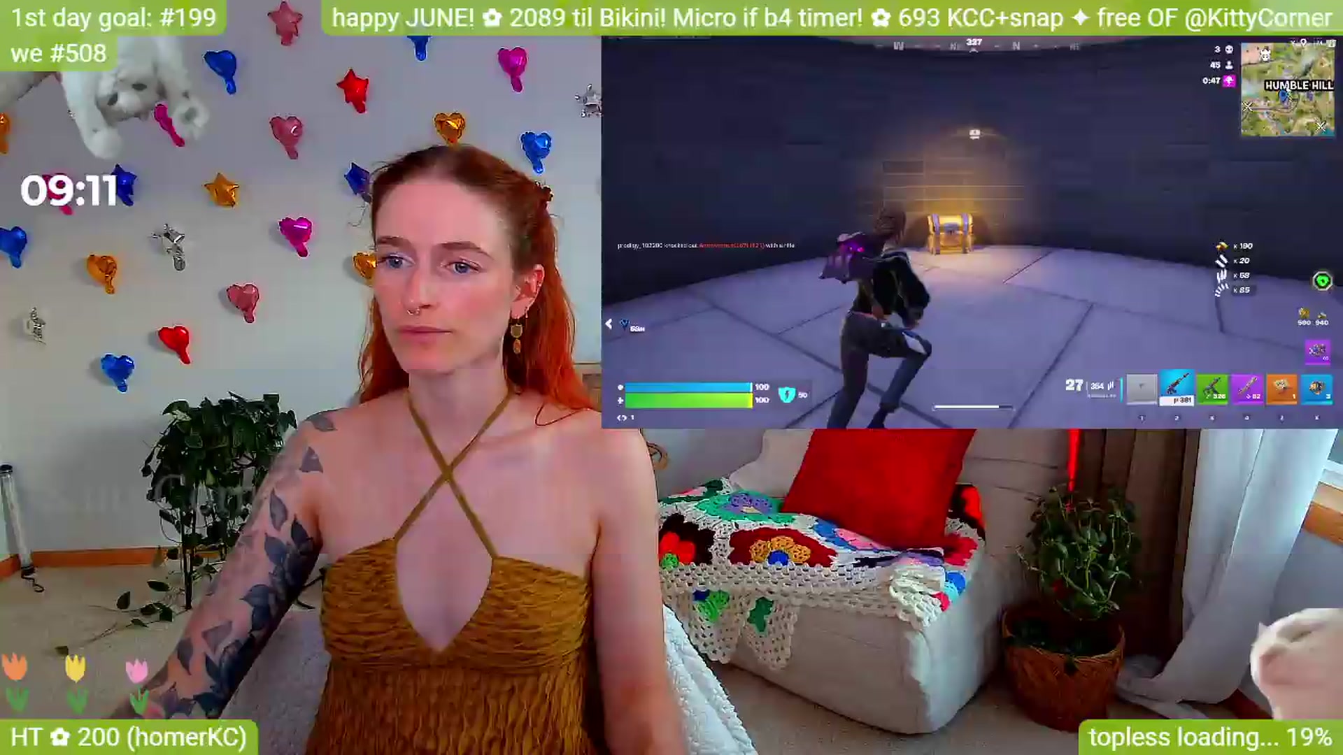 Gallery image thumbnail from KittyCorner's myfreecams stream on, 06/02/2026, 02:14 image 10 of 20