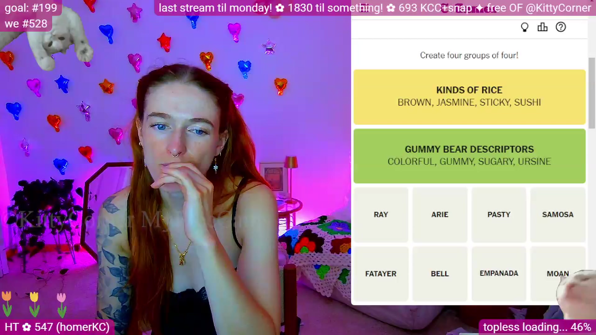 Gallery image thumbnail from KittyCorner's myfreecams stream on, 06/04/2026, 03:14 image 10 of 20