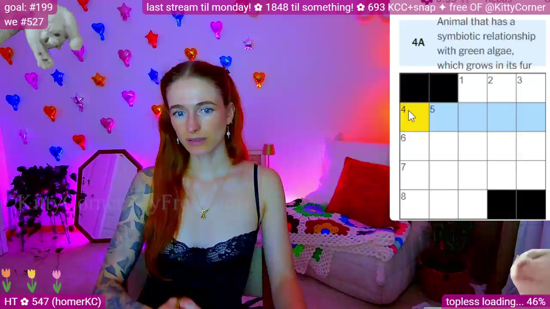 Gallery image thumbnail from KittyCorner's myfreecams stream on, 06/04/2026, 03:14 image 6 of 20