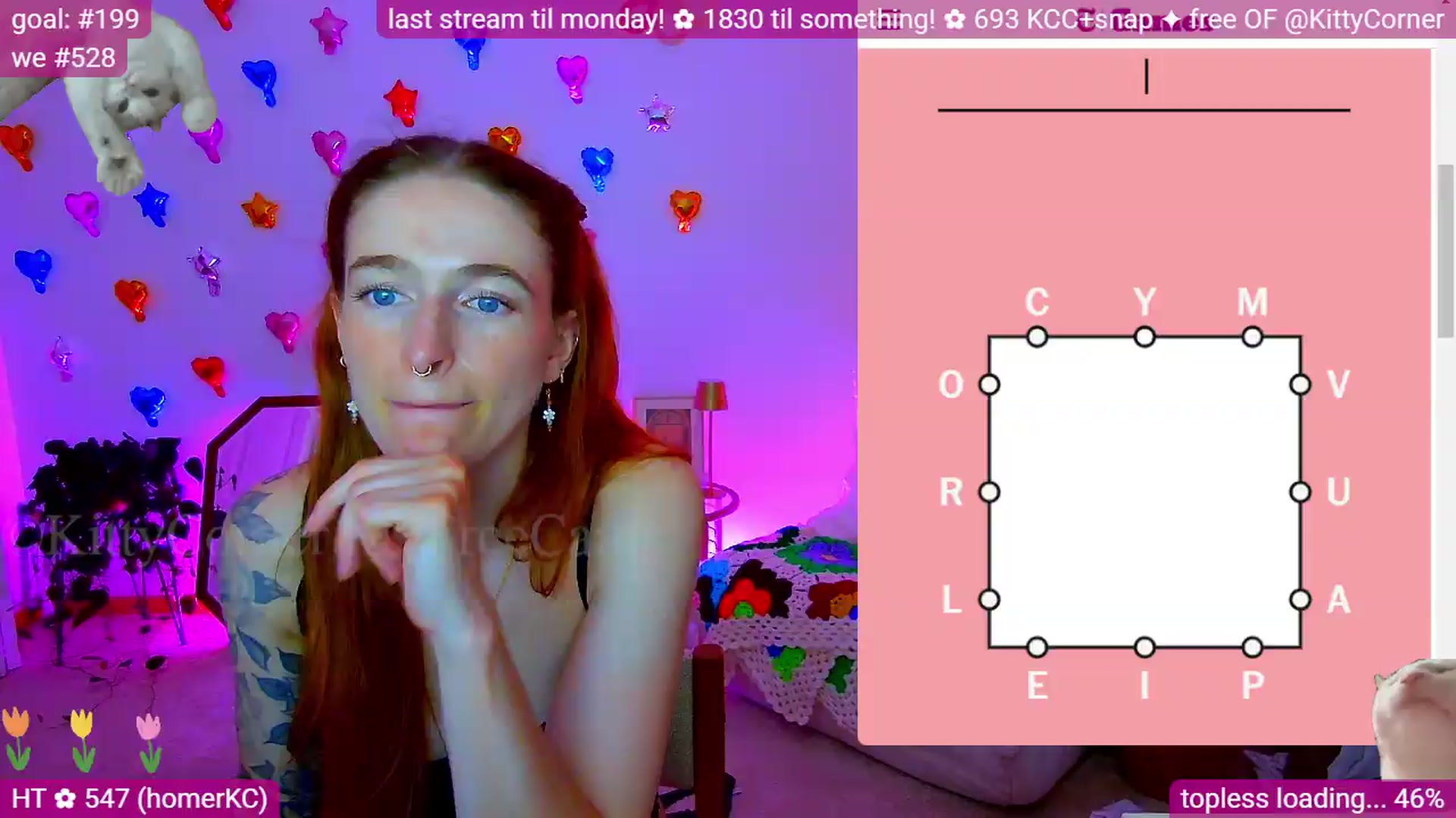 Gallery image thumbnail from KittyCorner's myfreecams stream on, 06/04/2026, 03:14 image 17 of 20